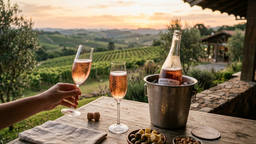 Vinho frisante ganha espaço no Brasil: por que esse estilo está atraindo novos consumidores
